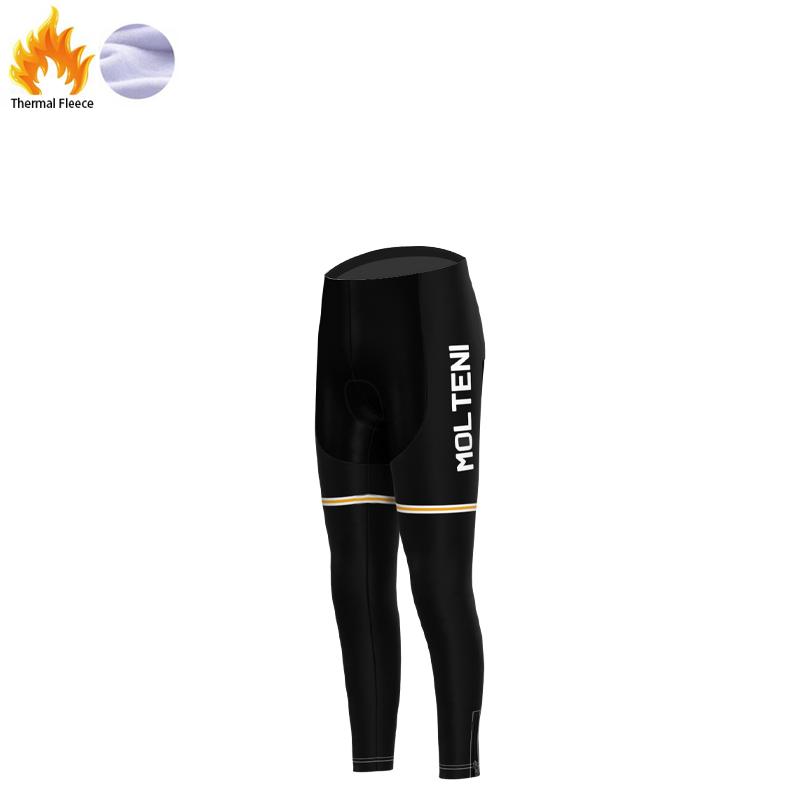 Molteni Black Retro Cycling Jersey Long sleeved suit