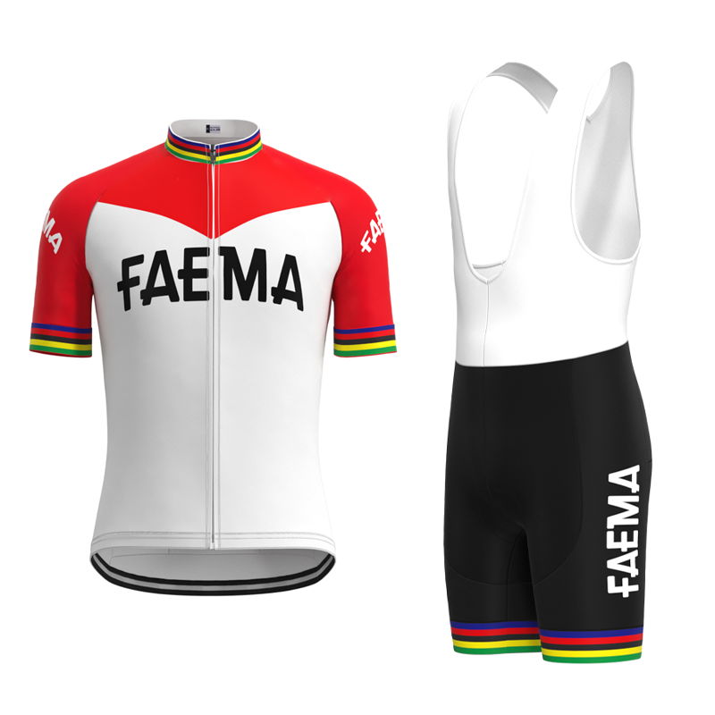Faema 1969 Retro Cycling Jersey Short sleeve suit