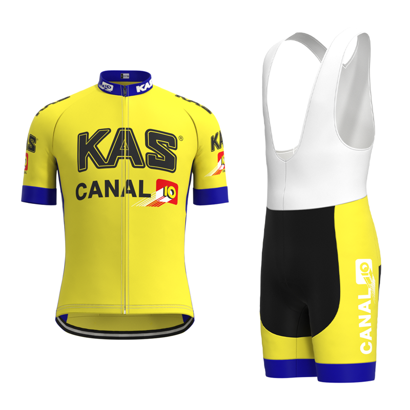 KAS Canal Retro Cycling Jersey Short sleeve suit