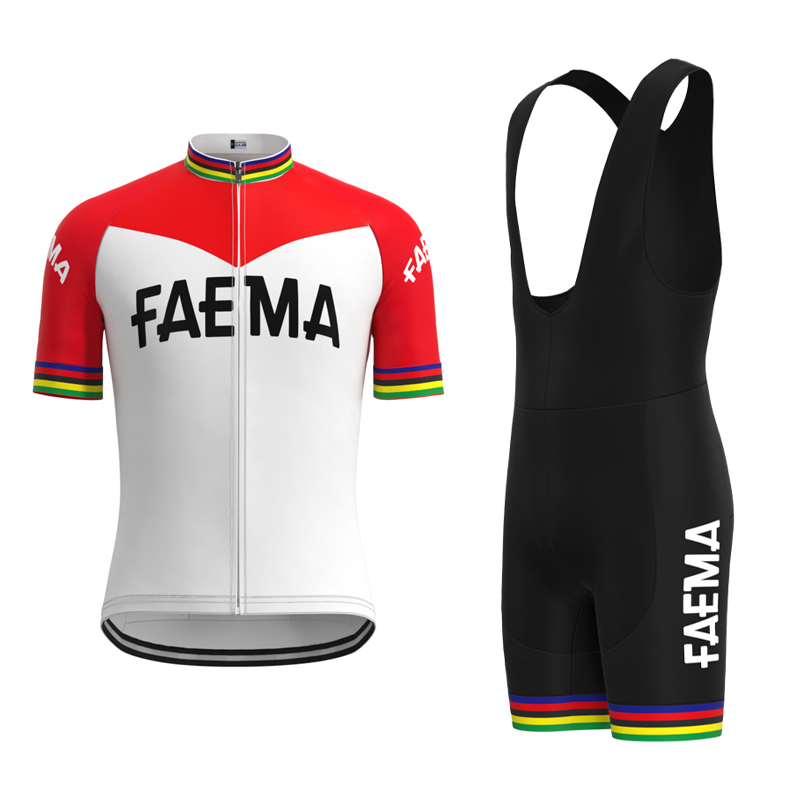Faema 1969 Retro Cycling Jersey Short sleeve suit