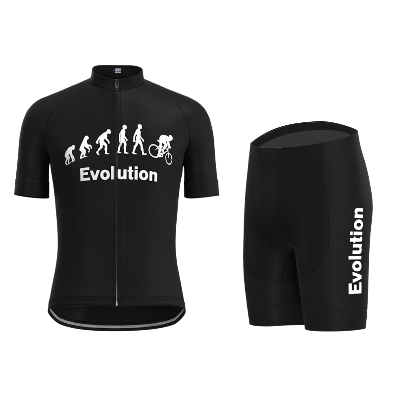 Evolution Retro Cycling Jersey Short sleeve suit