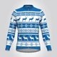 Christmas Long Sleeve Cycling Jersey Winter Fleece Wool