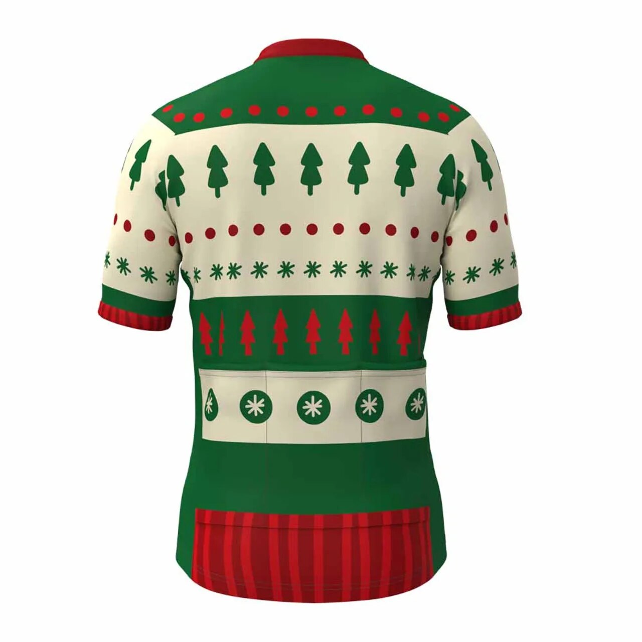 Christmas Cycling Jersey Short Sleeve