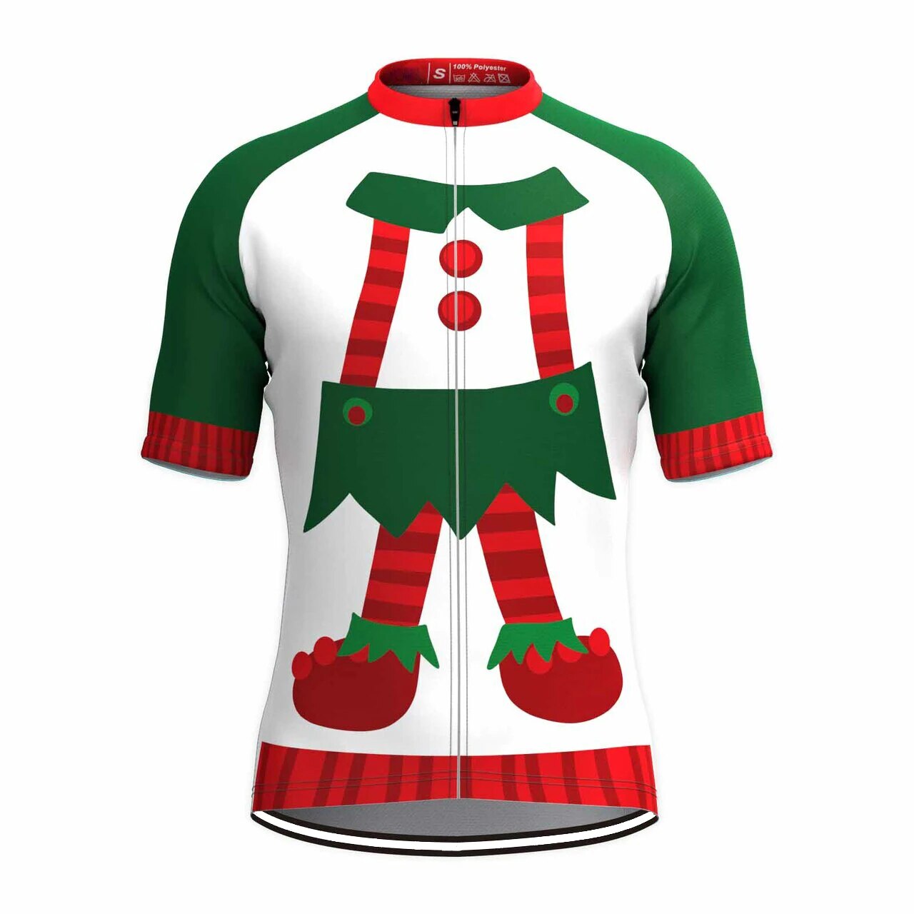 Christmas Cycling Jersey Short Sleeve