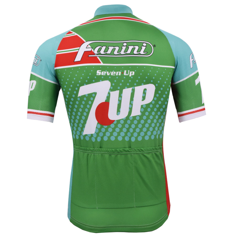 7 UP Retro cykeltrøje Kortærmet