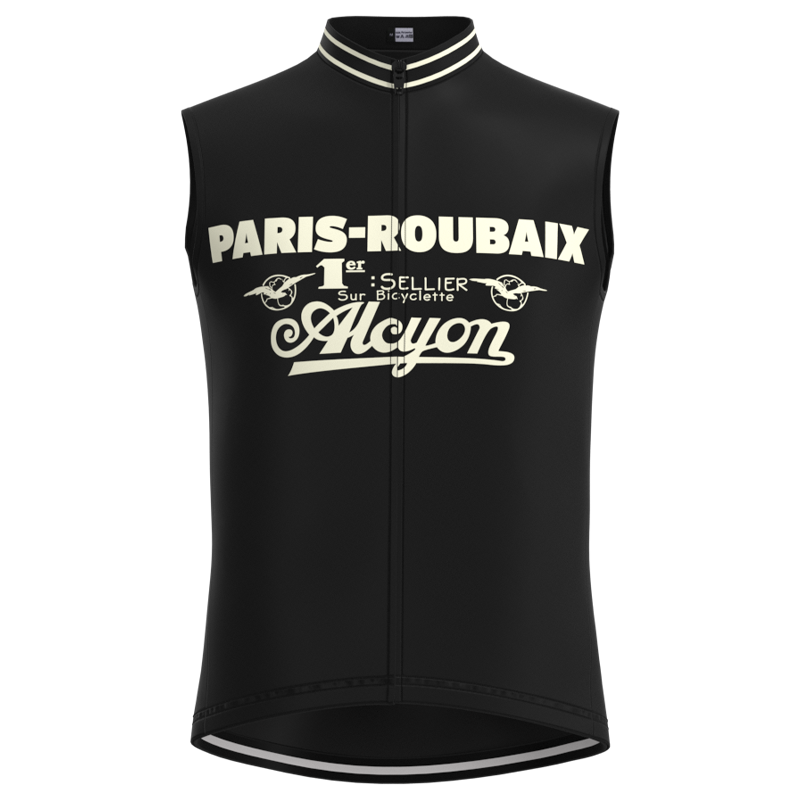 Paris-Roubaix Retro Cycling Jersey Short sleeve suit