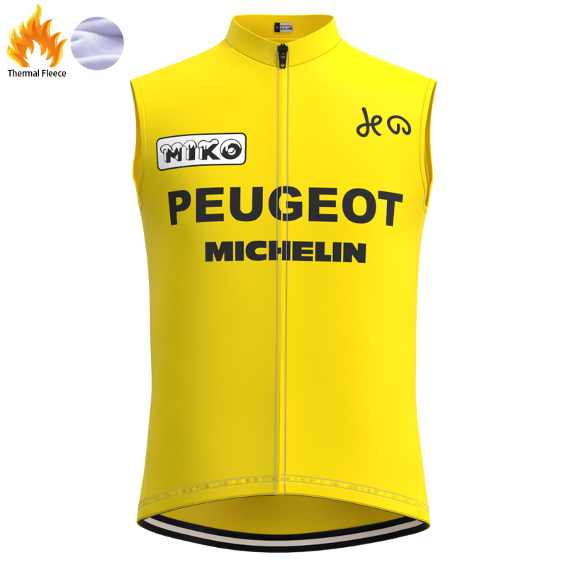 Peugeot Esso Retro Cycling Jersey Long sleeved suit