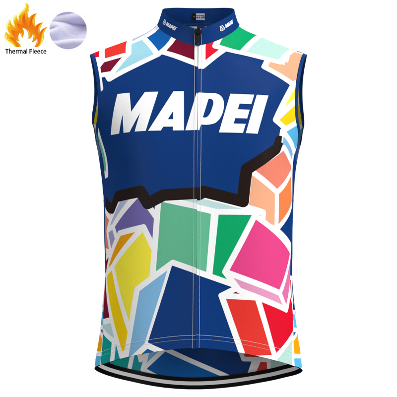 MAPEI Retro Cycling Jersey Long sleeved suit