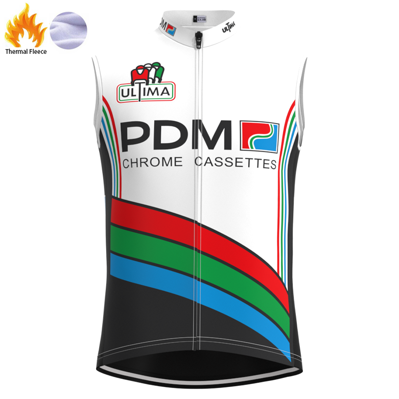Équipe Cycliste PDM (Chrome Cassettes) Retro Cycling Jersey Long sleeved suit