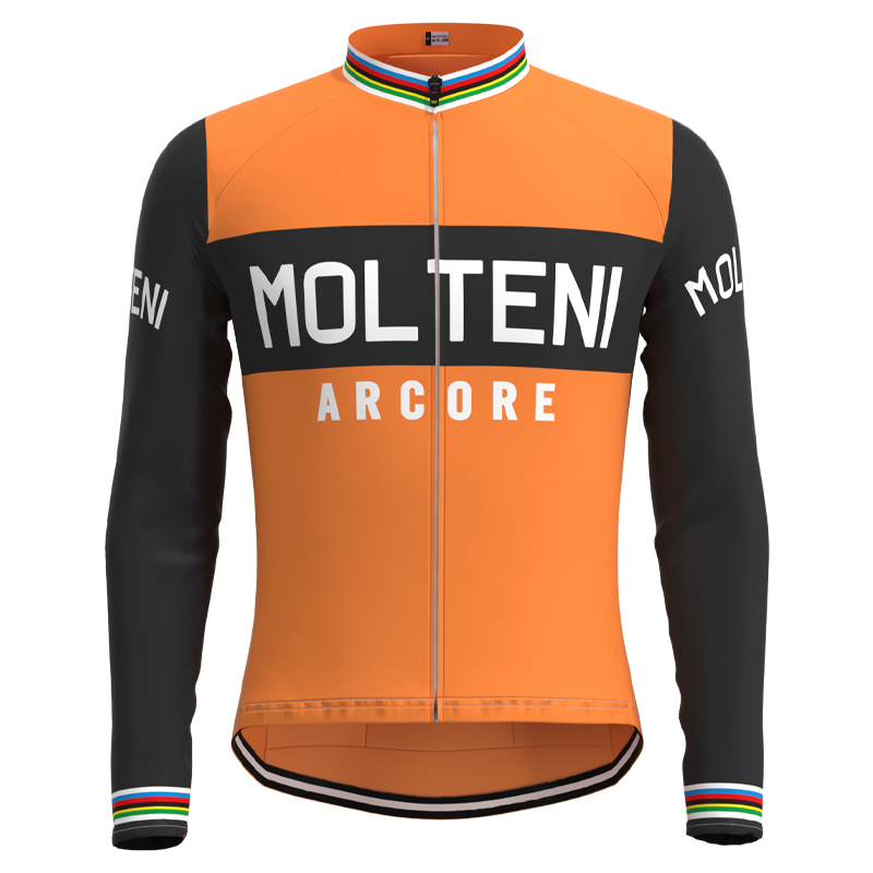 Molteni Retro Cycling Jersey Long sleeved suit