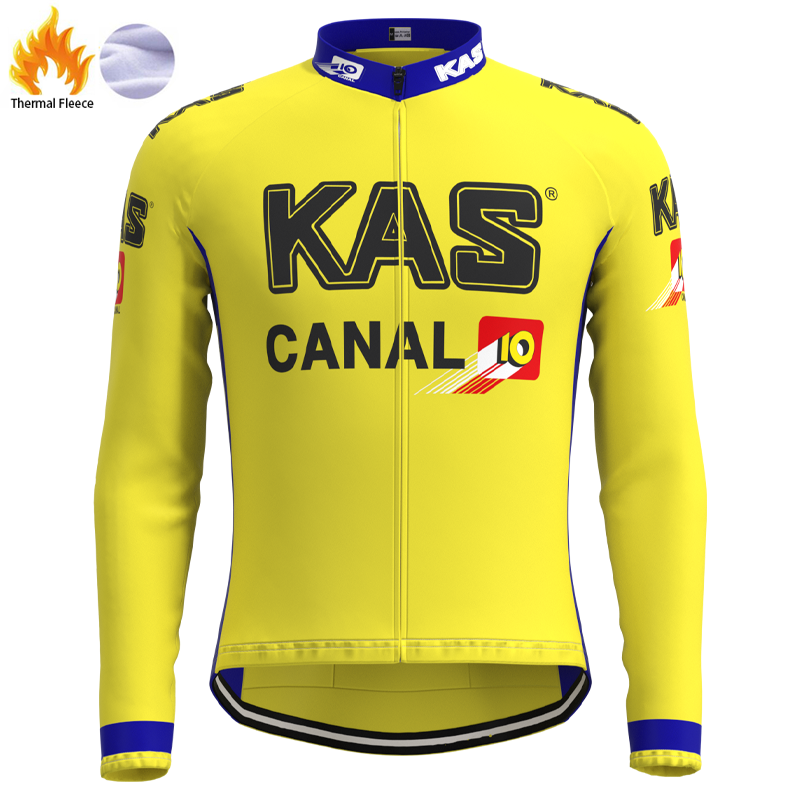 KAS Canal Retro Cycling Jersey Long sleeved suit