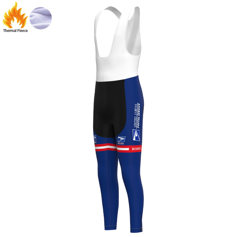 US Postal Service Pro Team Retro Cycling Jersey Long sleeved suit