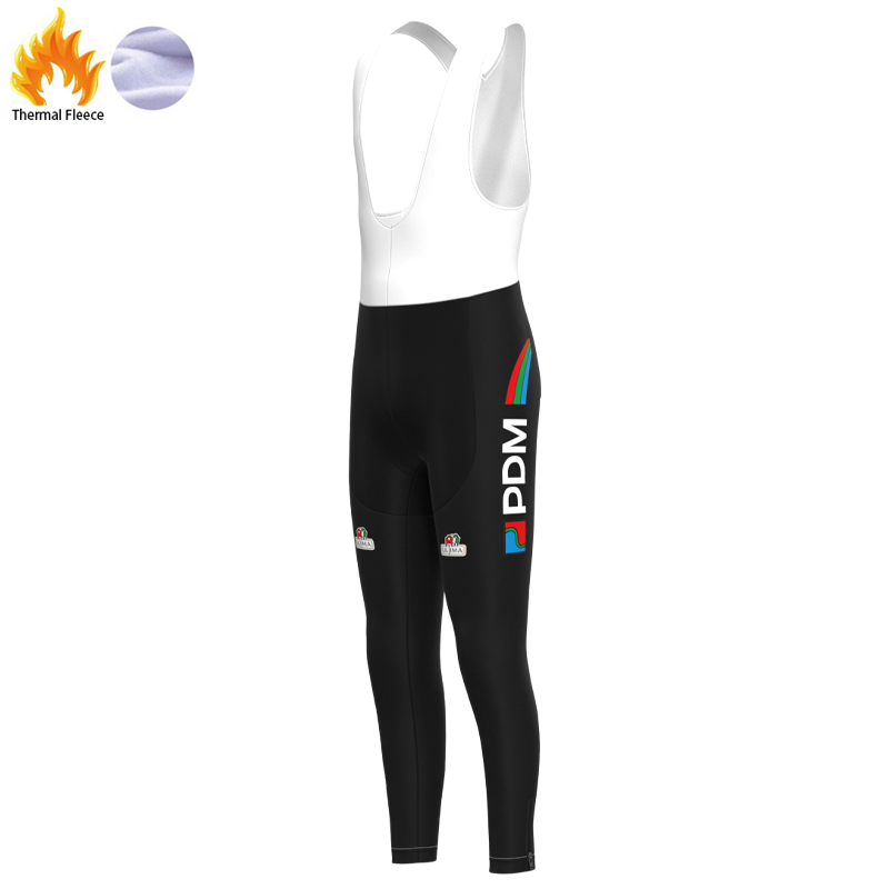 Équipe Cycliste PDM (Chrome Cassettes) Retro Cycling Jersey Long sleeved suit