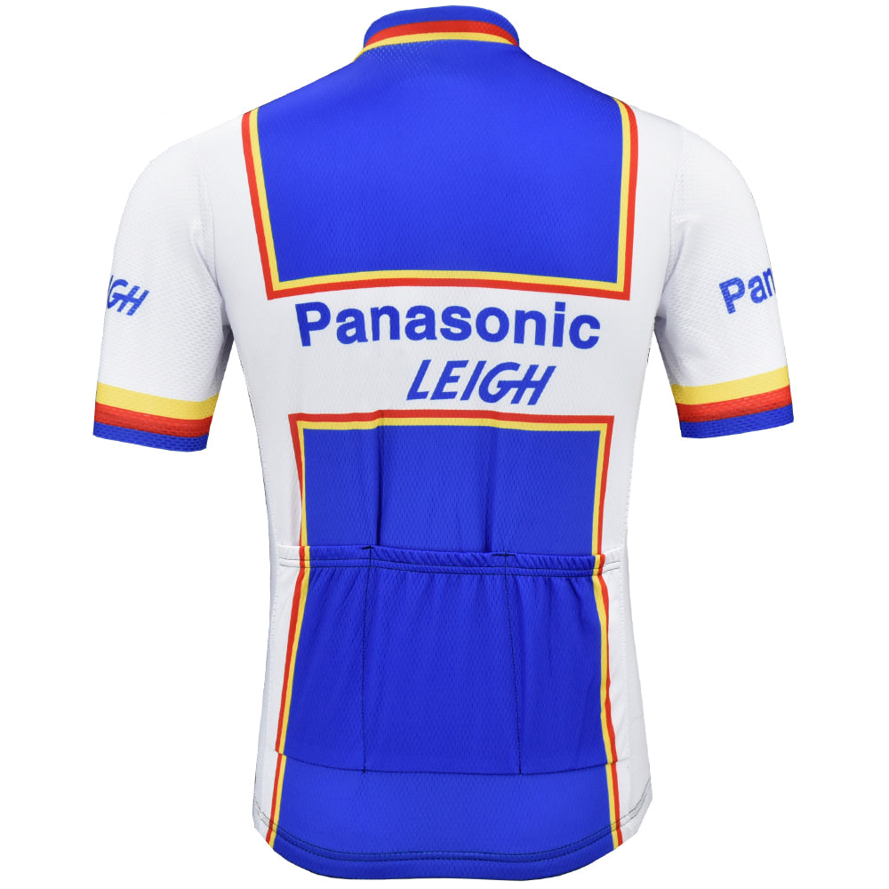 PANASONIC Retro cykeltrøje Kortærmet