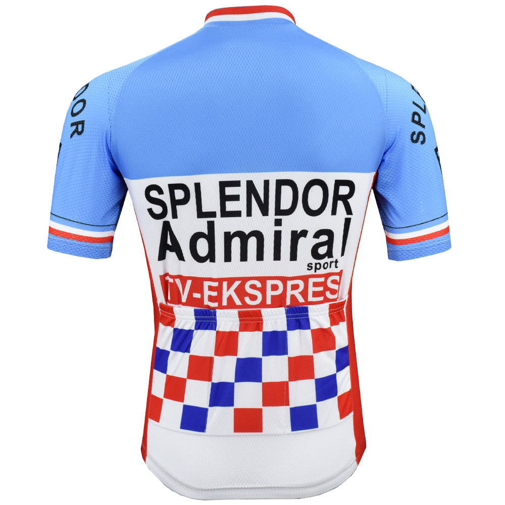 Admiral Retro Cykeltrøje Kortærmet