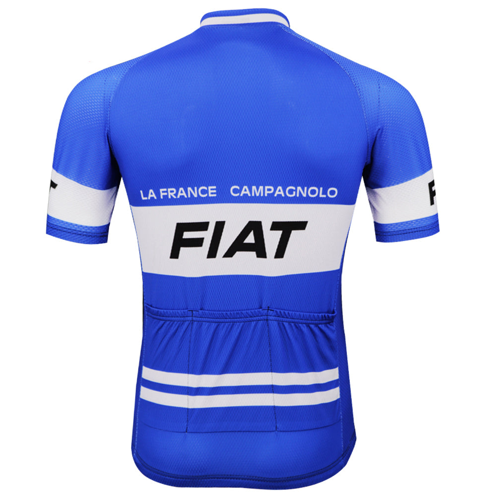 FIAT Retro Cycling Jersey Short sleeve