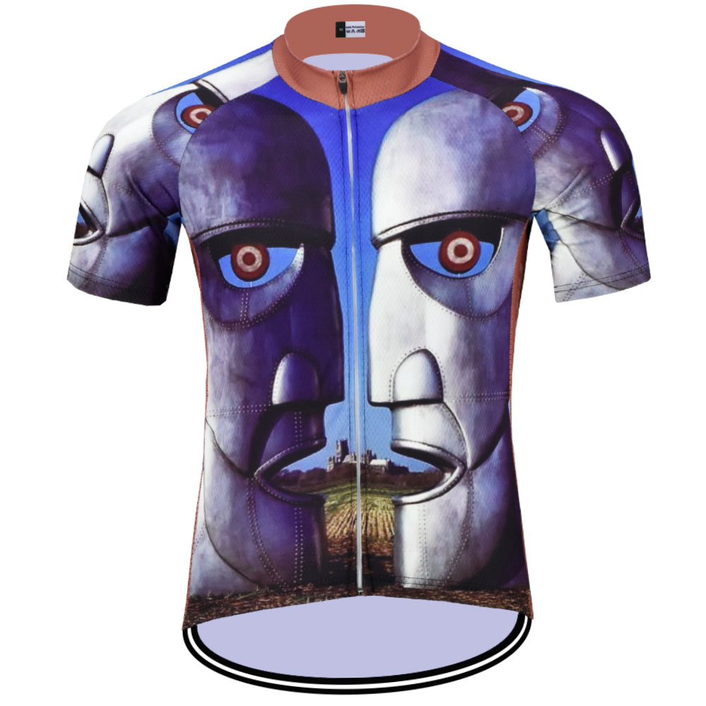 AB Face Retro Cykeltrøje Kortærmet