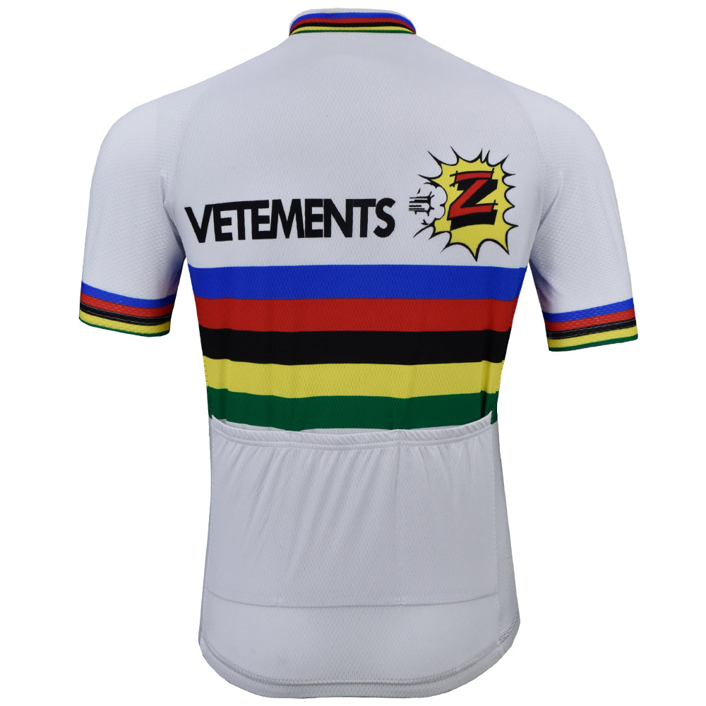 VETEMENTS Retro Cycling Jersey Short sleeve