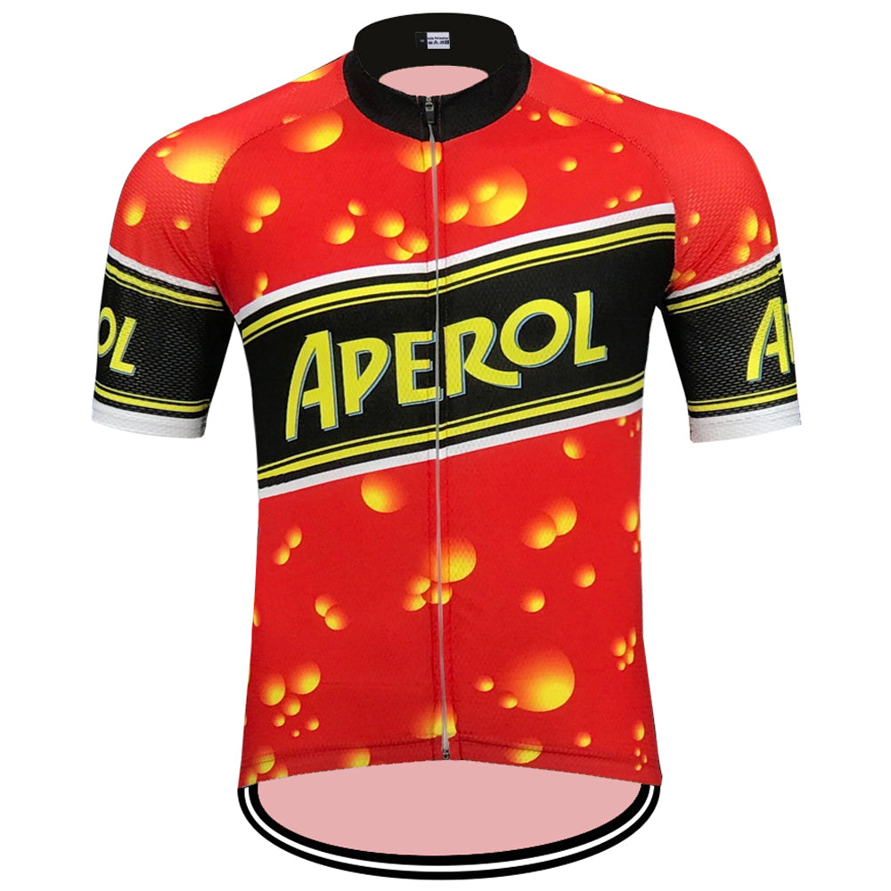APEROL Retro cykeltrøje Kortærmet