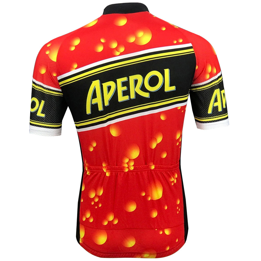 APEROL Retro cykeltrøje Kortærmet