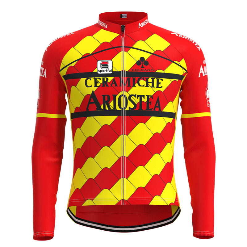 Ariostea Ceramiche Retro Cycling Jersey Long Set (With Fleece Option)