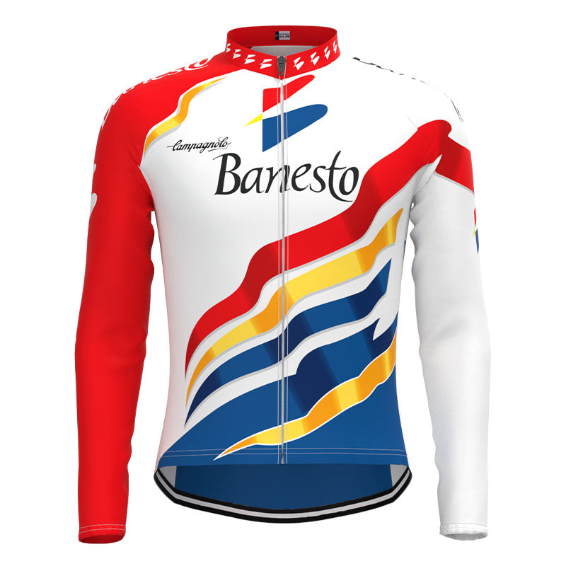 Banesto Retro Cycling Jersey Long Set (With Fleece Option)