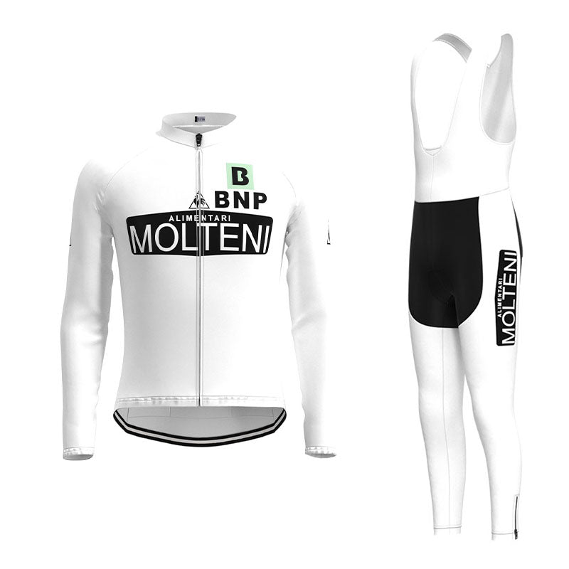 Molteni Alimentari Retro Cycling Jersey Long Set (With Fleece Option)