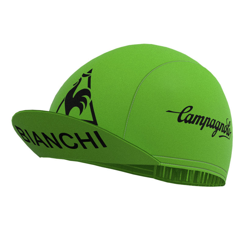 BIANCHI GREEN Retro Cycling Jersey Short sleeve suit