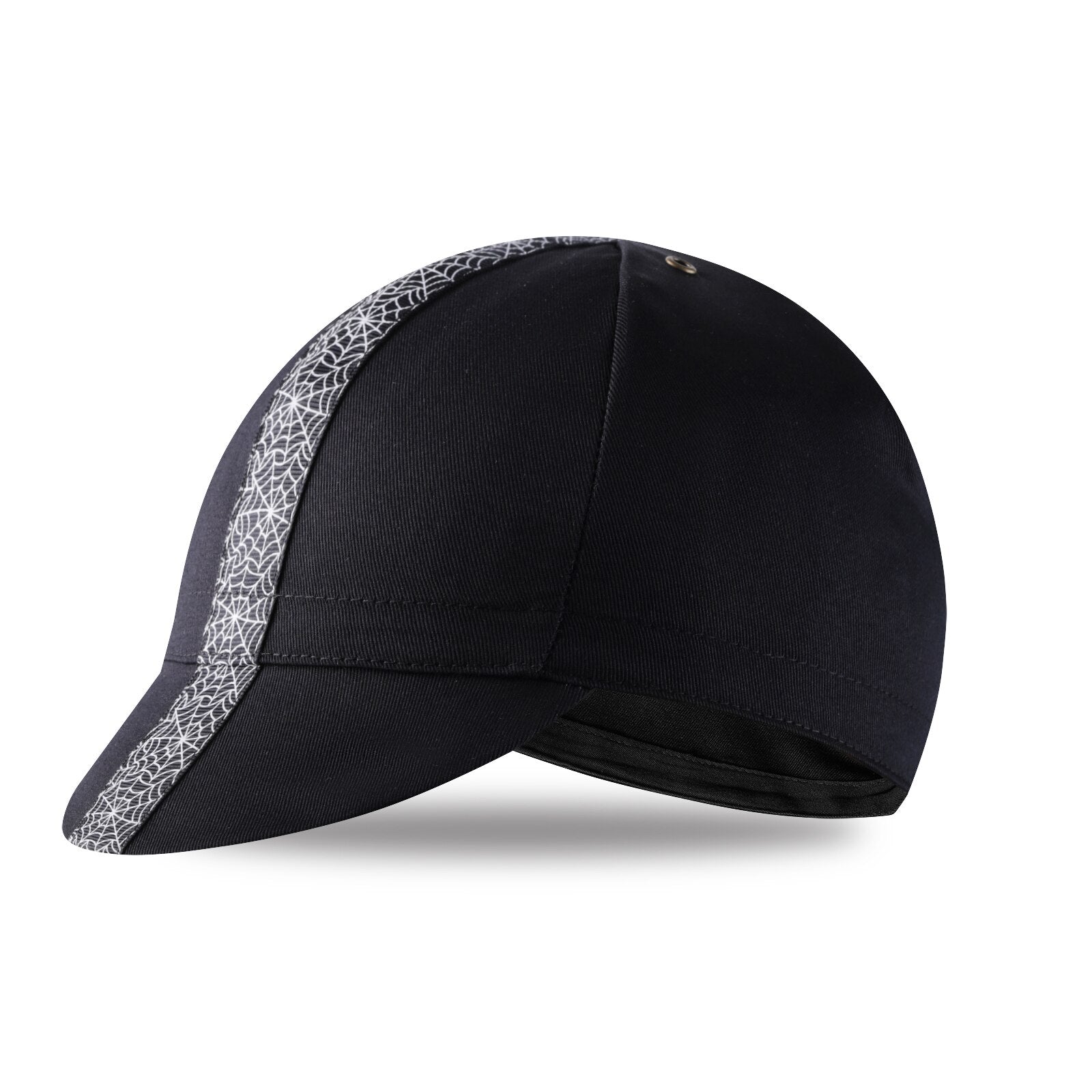 Black Cycling Cap - Cotton Cycling Hat-Under Helmet - Cycling Helmet Liner Breathable&Sweat Uptake One Size