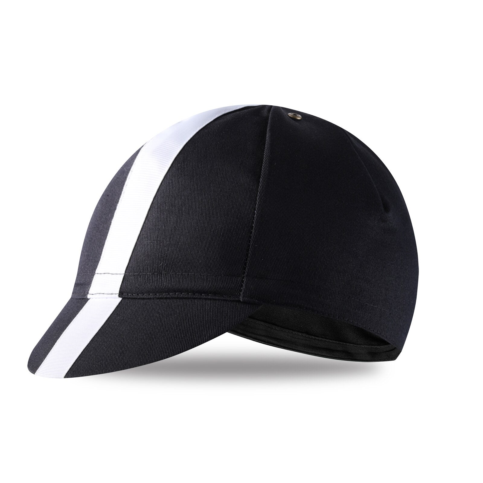 Black Cycling Cap - Cotton Cycling Hat-Under Helmet - Cycling Helmet Liner Breathable&Sweat Uptake One Size