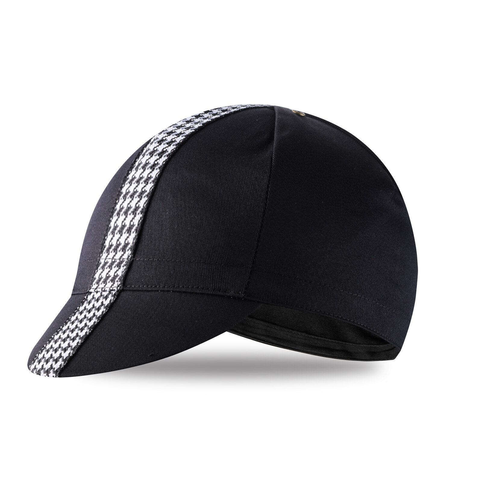 Black Cycling Cap - Cotton Cycling Hat-Under Helmet - Cycling Helmet Liner Breathable&Sweat Uptake One Size