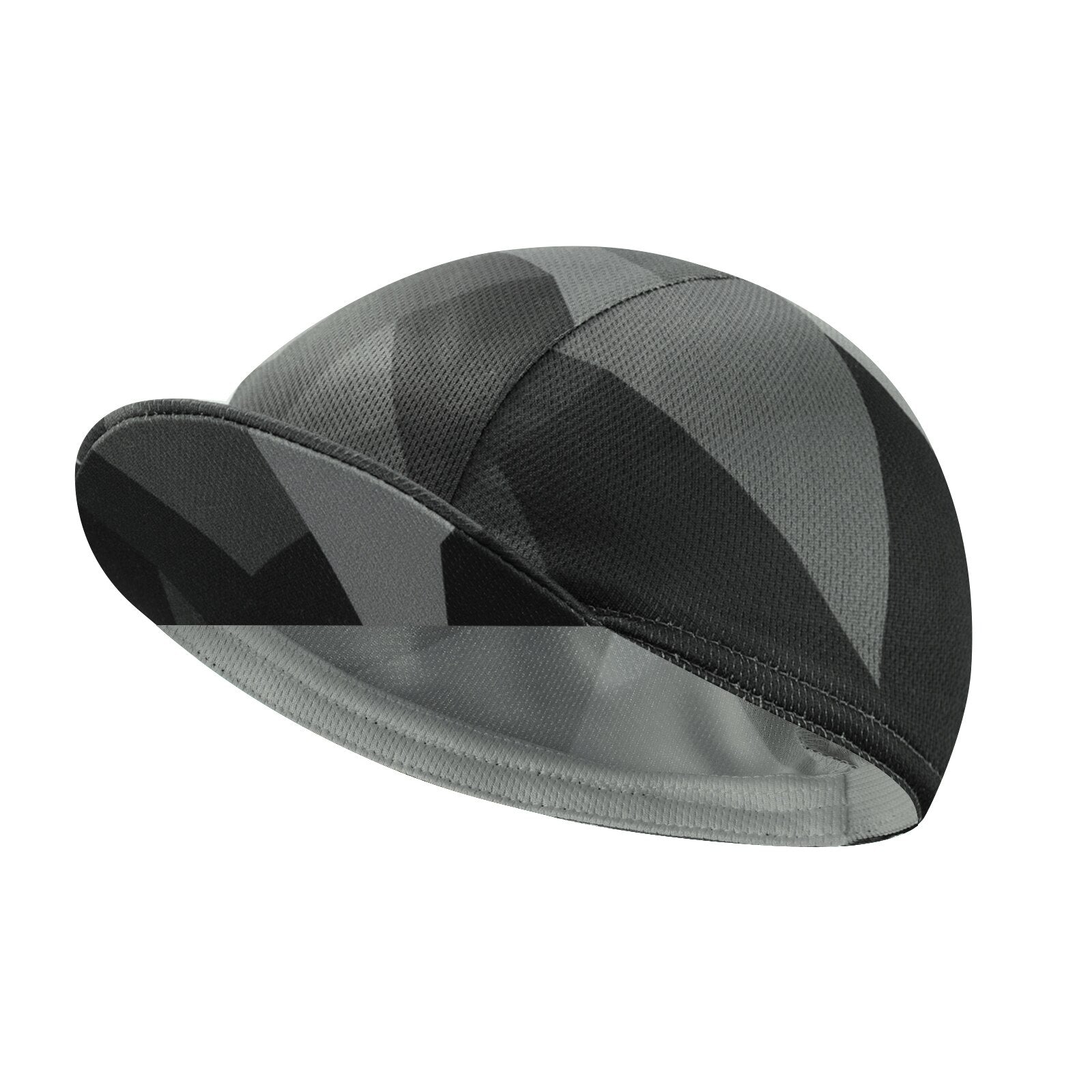 Black Cycling Cap - Polyester Cycling Hat-Under Helmet - Cycling Helmet Liner Breathable&Sweat Uptake