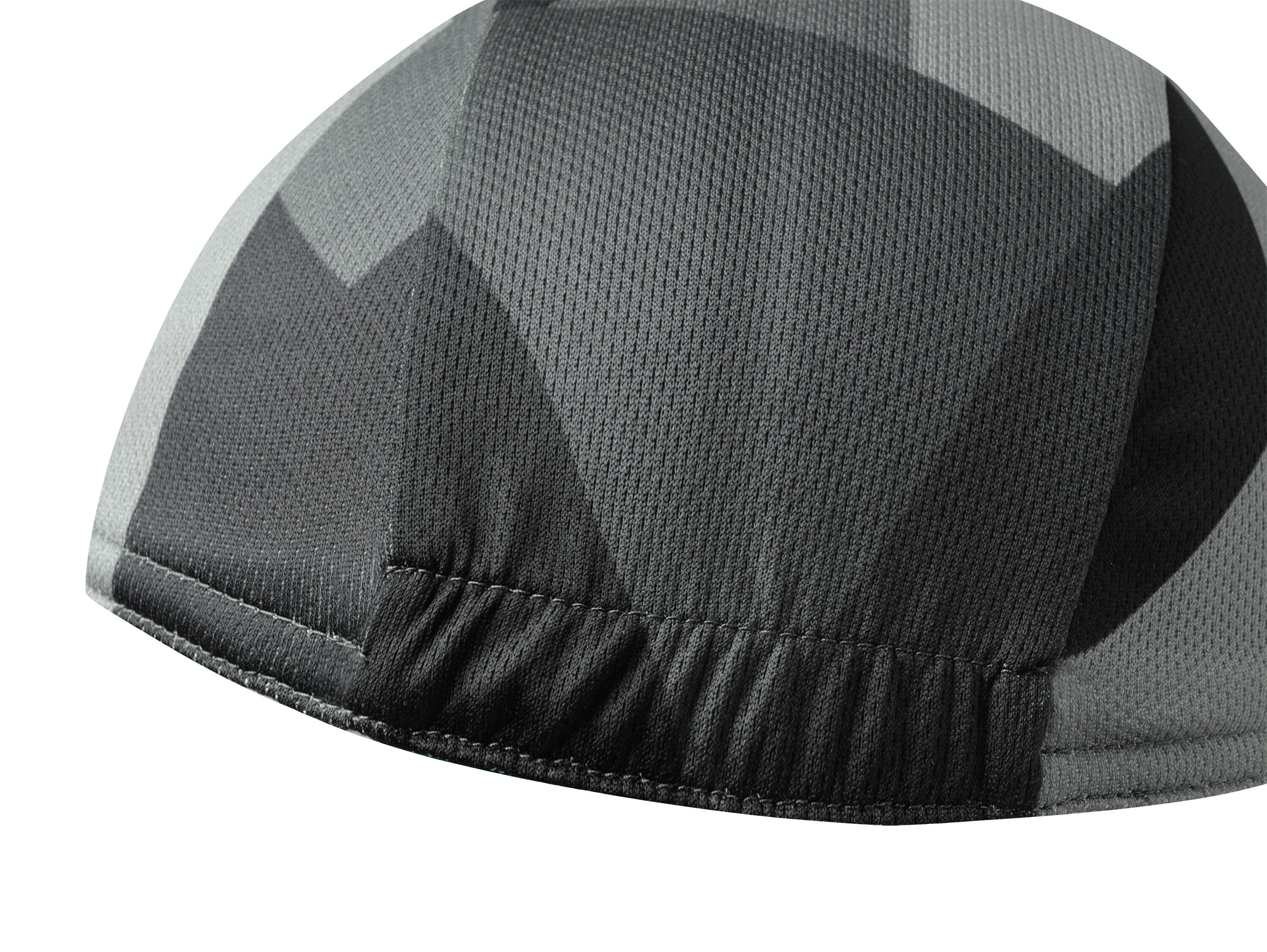 Black Cycling Cap - Polyester Cycling Hat-Under Helmet - Cycling Helmet Liner Breathable&Sweat Uptake