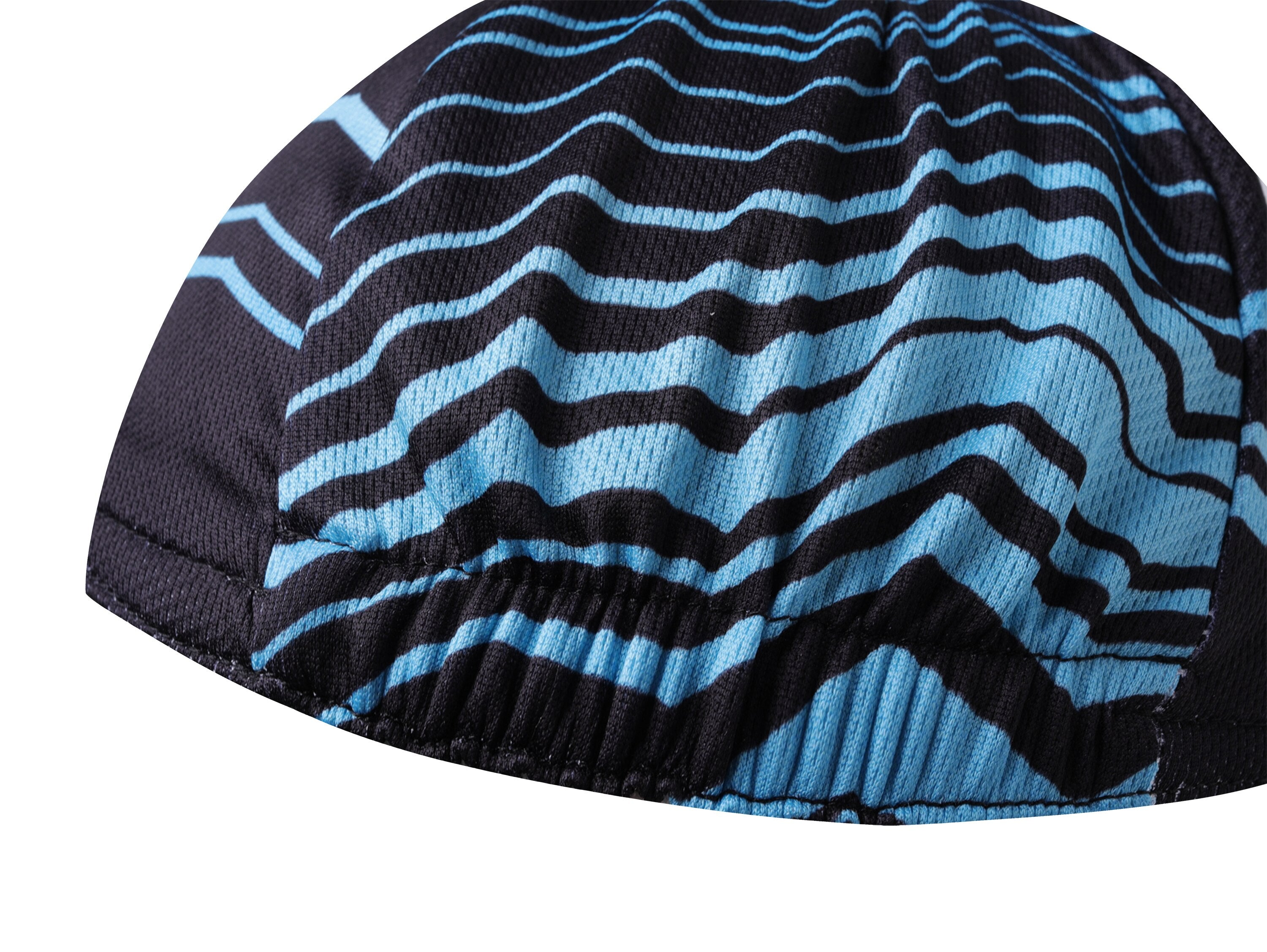 Black Cycling Cap - Polyester Cycling Hat-Under Helmet - Cycling Helmet Liner Breathable&Sweat Uptake