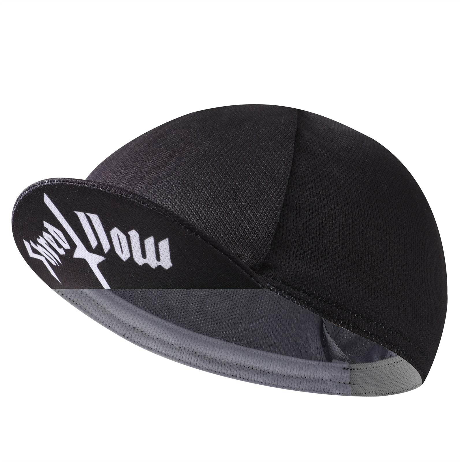 Black Cycling Cap - Polyester Cycling Hat-Under Helmet - Cycling Helmet Liner Breathable&Sweat Uptake