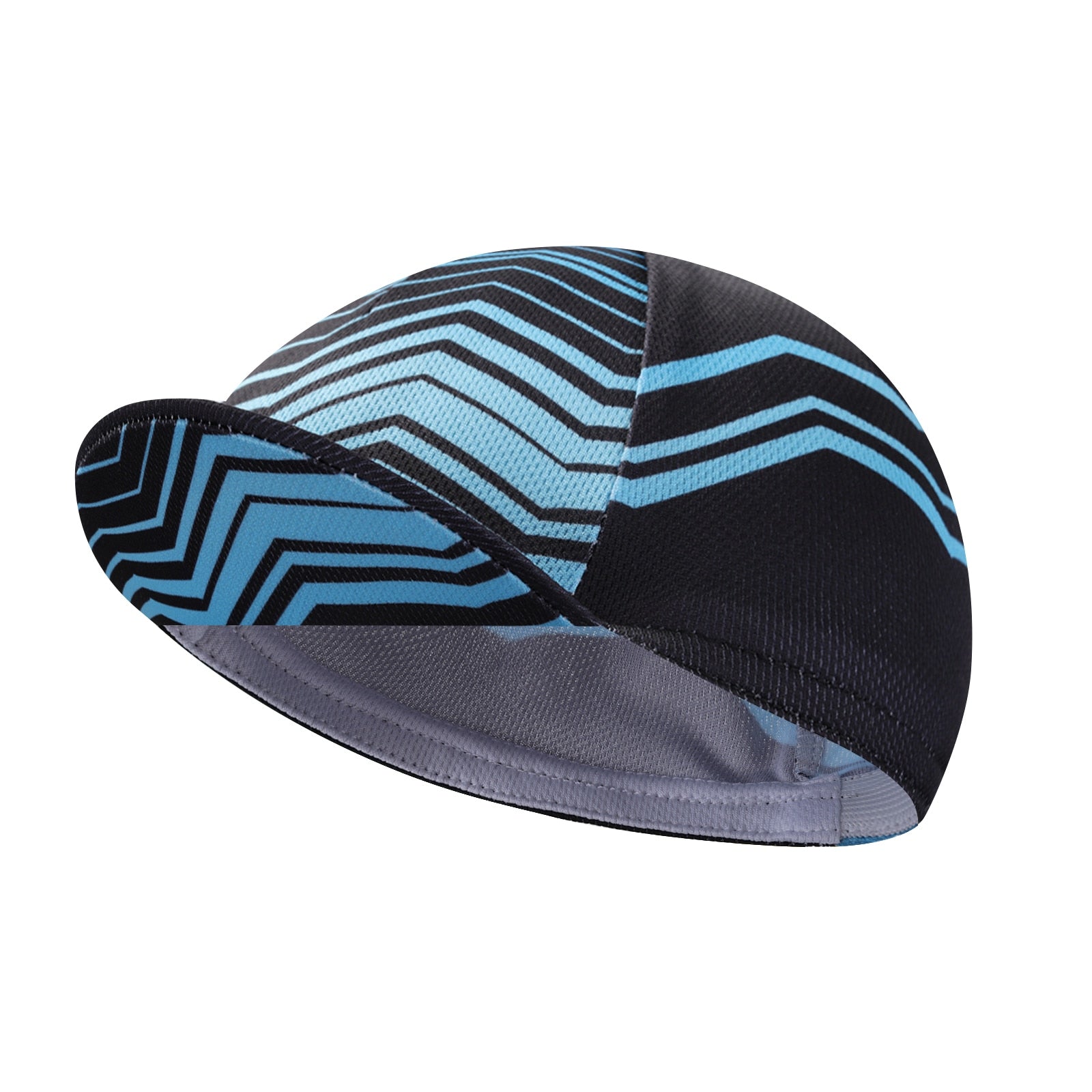 Black Cycling Cap - Polyester Cycling Hat-Under Helmet - Cycling Helmet Liner Breathable&Sweat Uptake