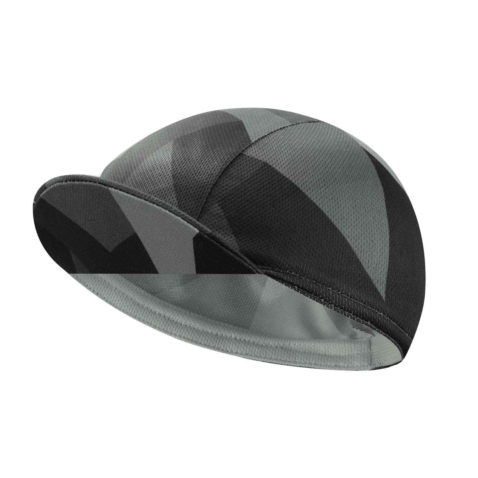 Black Cycling Cap - Polyester Cycling Hat-Under Helmet - Cycling Helmet Liner Breathable&Sweat Uptake
