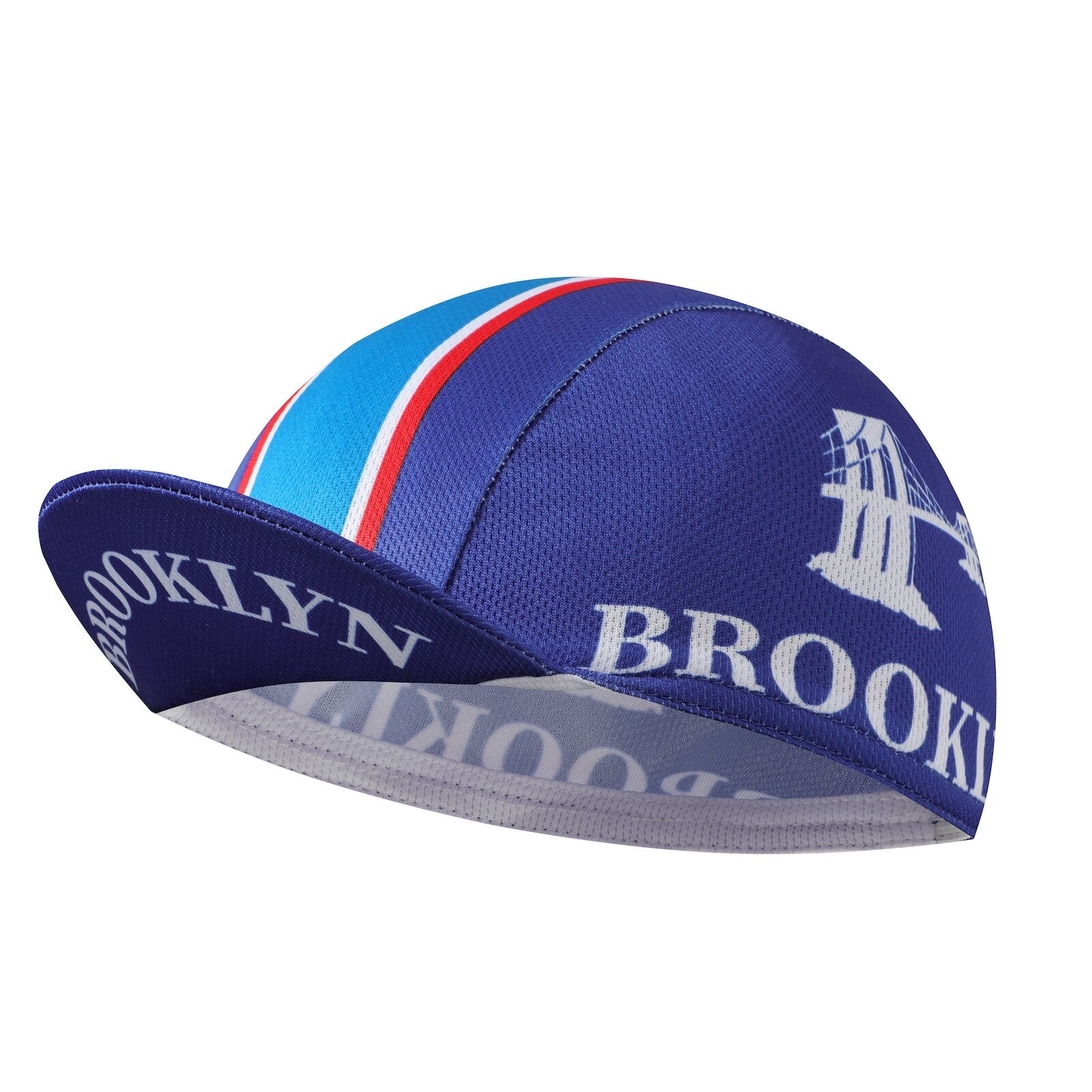 Brooklyn Cycling Cap - Retro cykelhat-underhjelm - Cykelhjelmforing åndbar og svedoptagelse