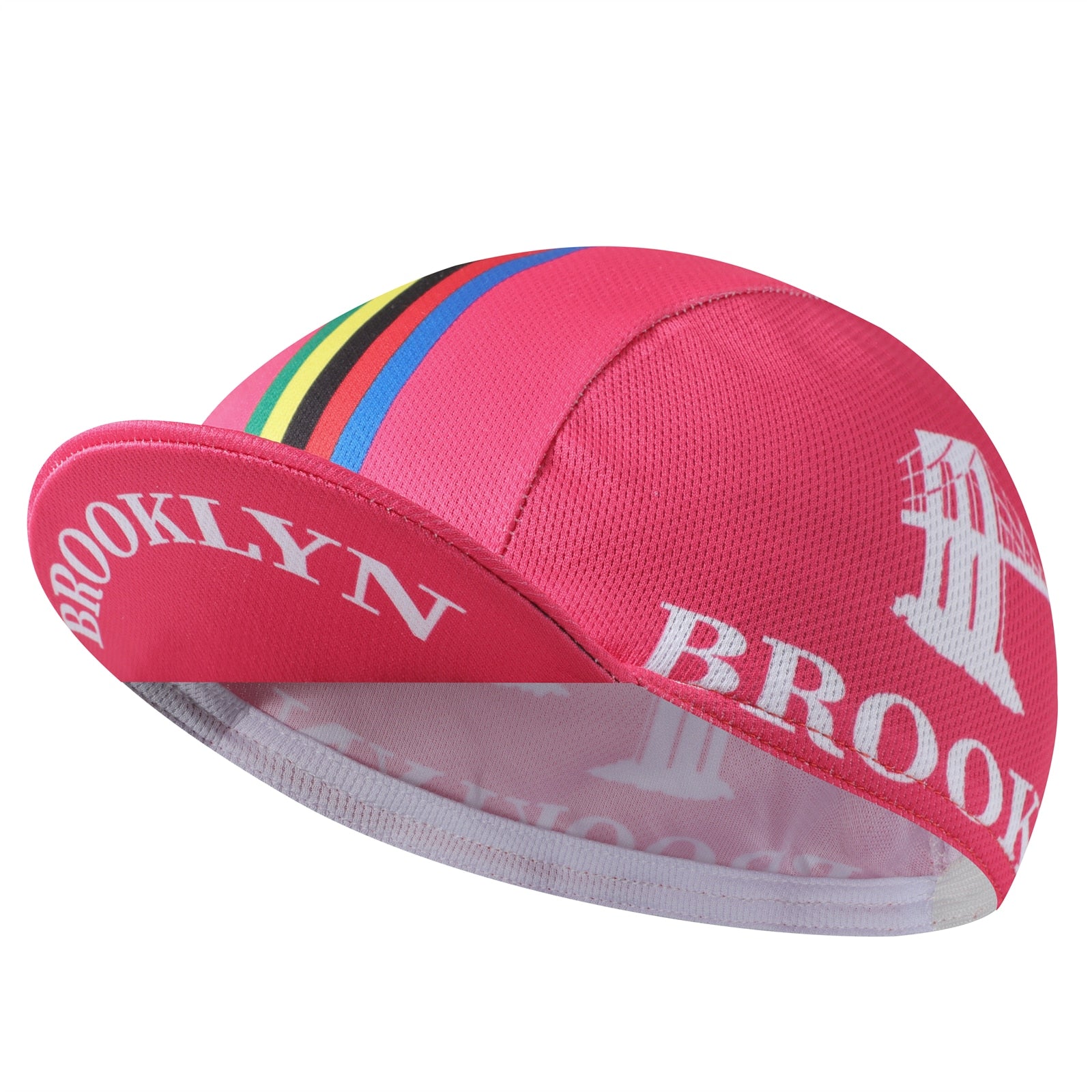 Brooklyn Cycling Cap - Retro cykelhat-underhjelm - Cykelhjelmforing åndbar og svedoptagelse