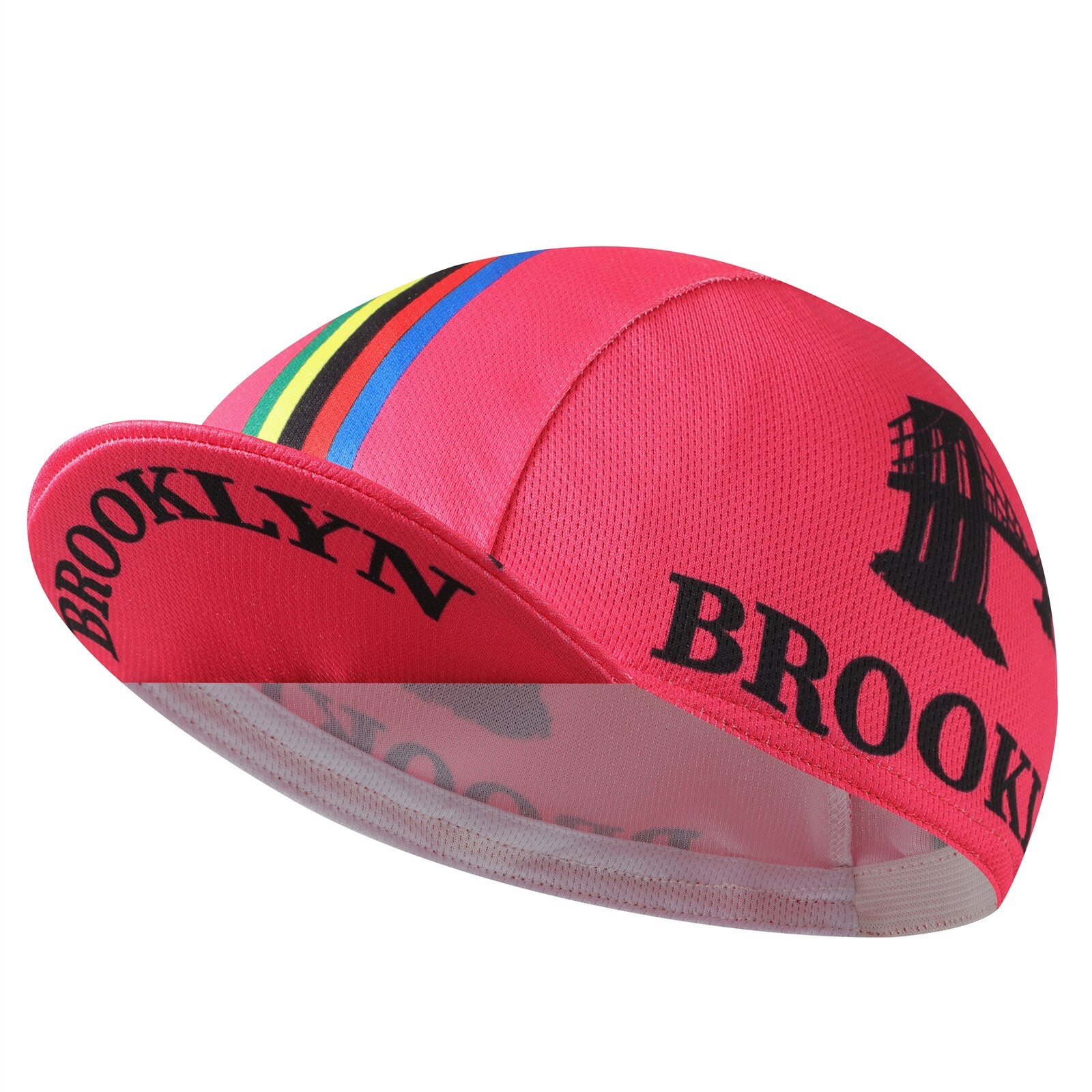 Brooklyn Cycling Cap - Retro cykelhat-underhjelm - Cykelhjelmforing åndbar og svedoptagelse