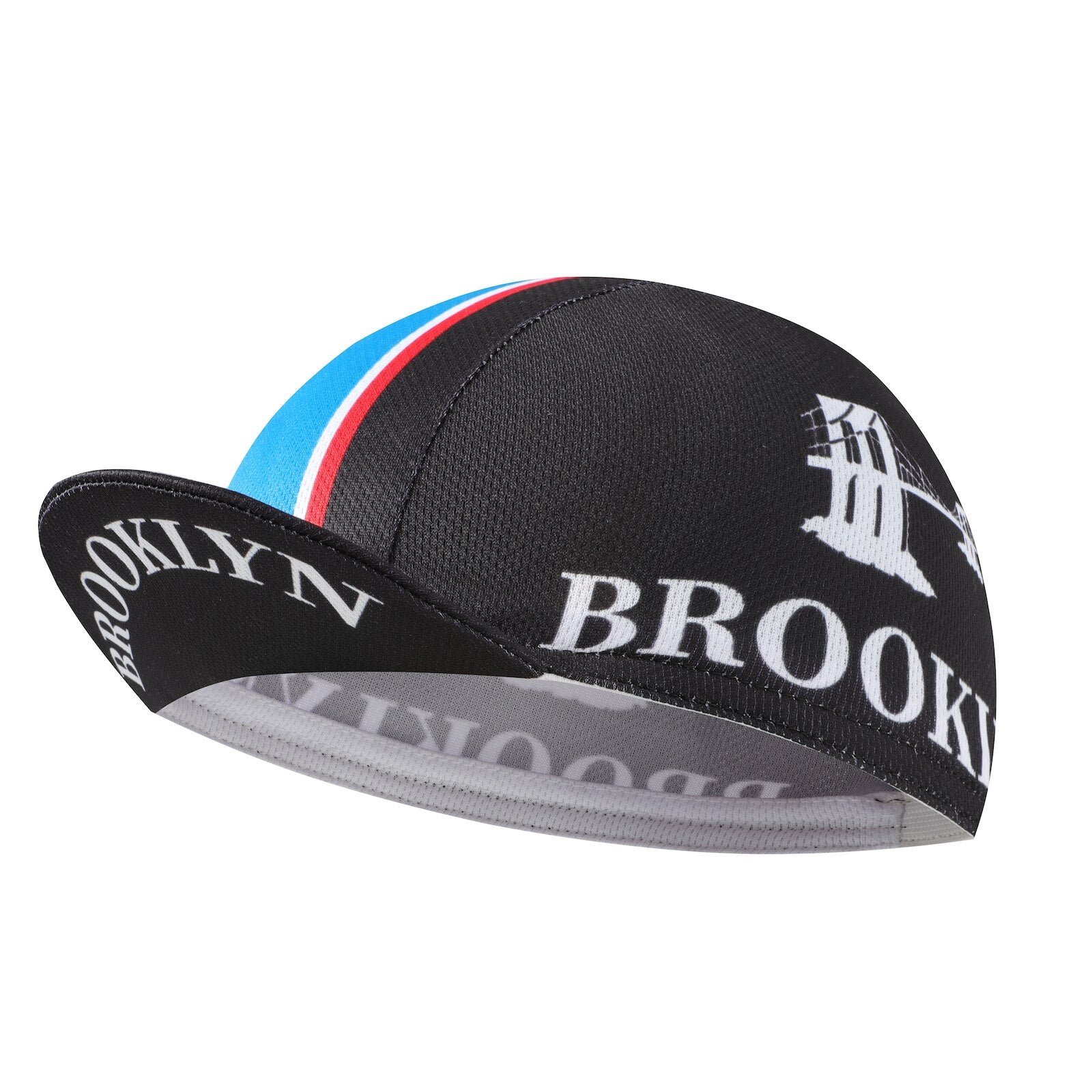 Brooklyn Cycling Cap - Retro cykelhat-underhjelm - Cykelhjelmforing åndbar og svedoptagelse