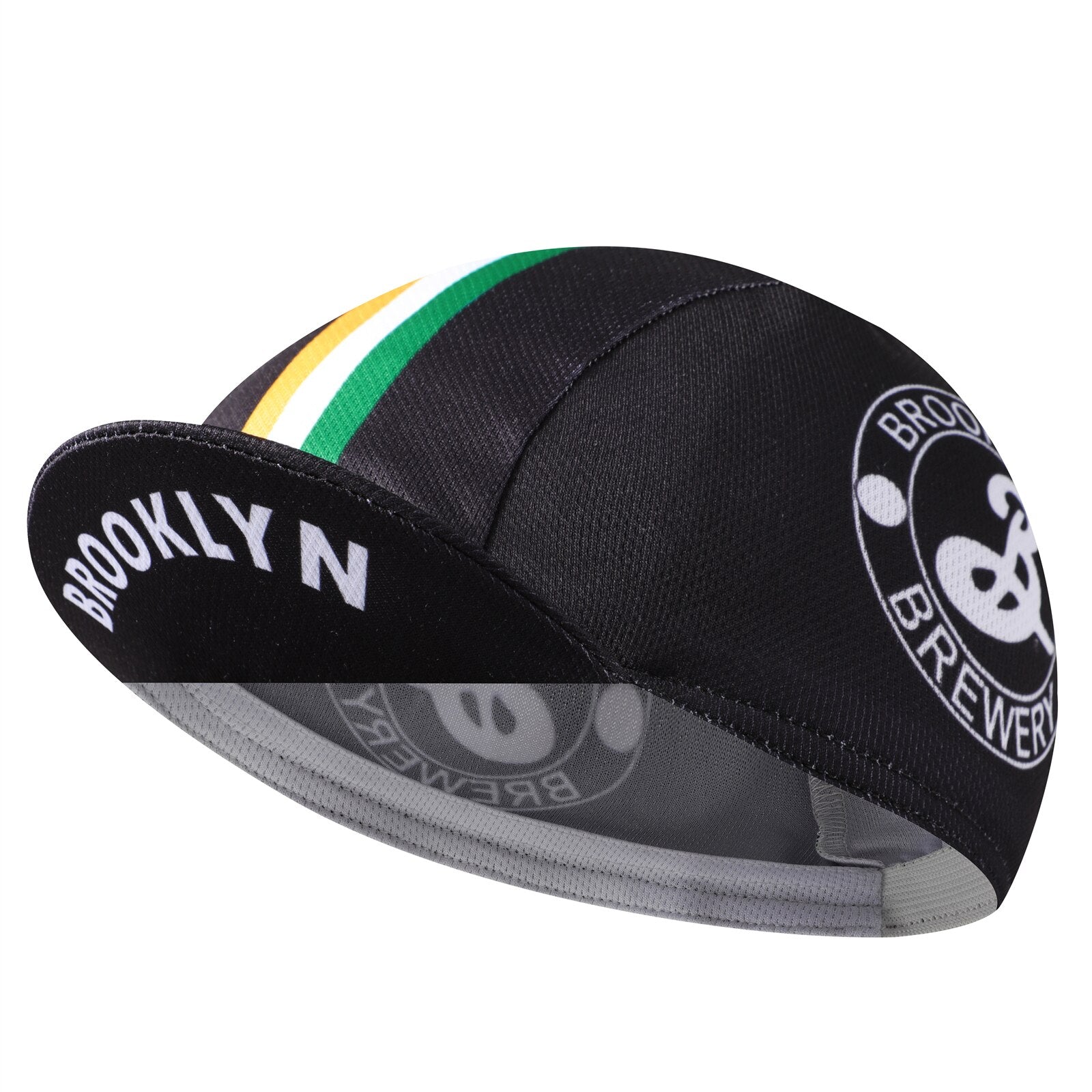 Brooklyn Cycling Cap - Retro cykelhat-underhjelm - Cykelhjelmforing åndbar og svedoptagelse