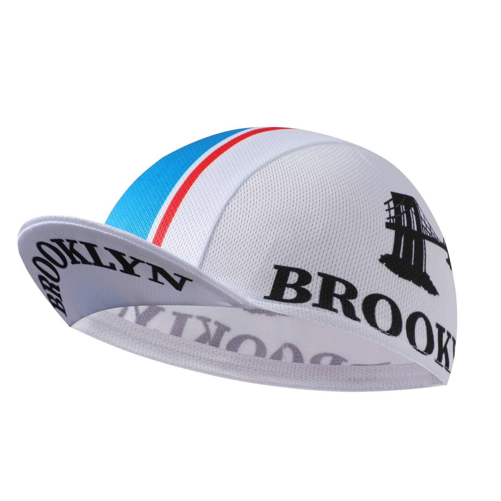 Brooklyn Cycling Cap - Retro cykelhat-underhjelm - Cykelhjelmforing åndbar og svedoptagelse