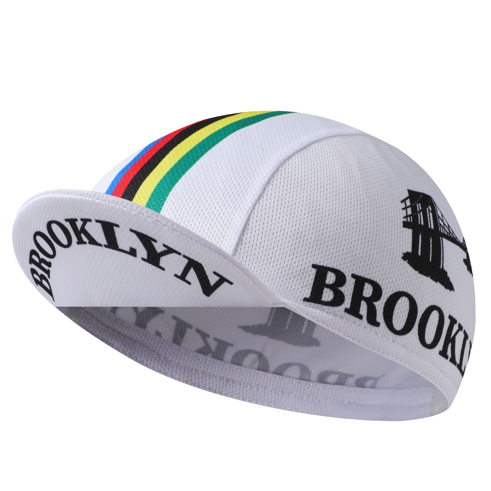 Brooklyn Cycling Cap - Retro cykelhat-underhjelm - Cykelhjelmforing åndbar og svedoptagelse