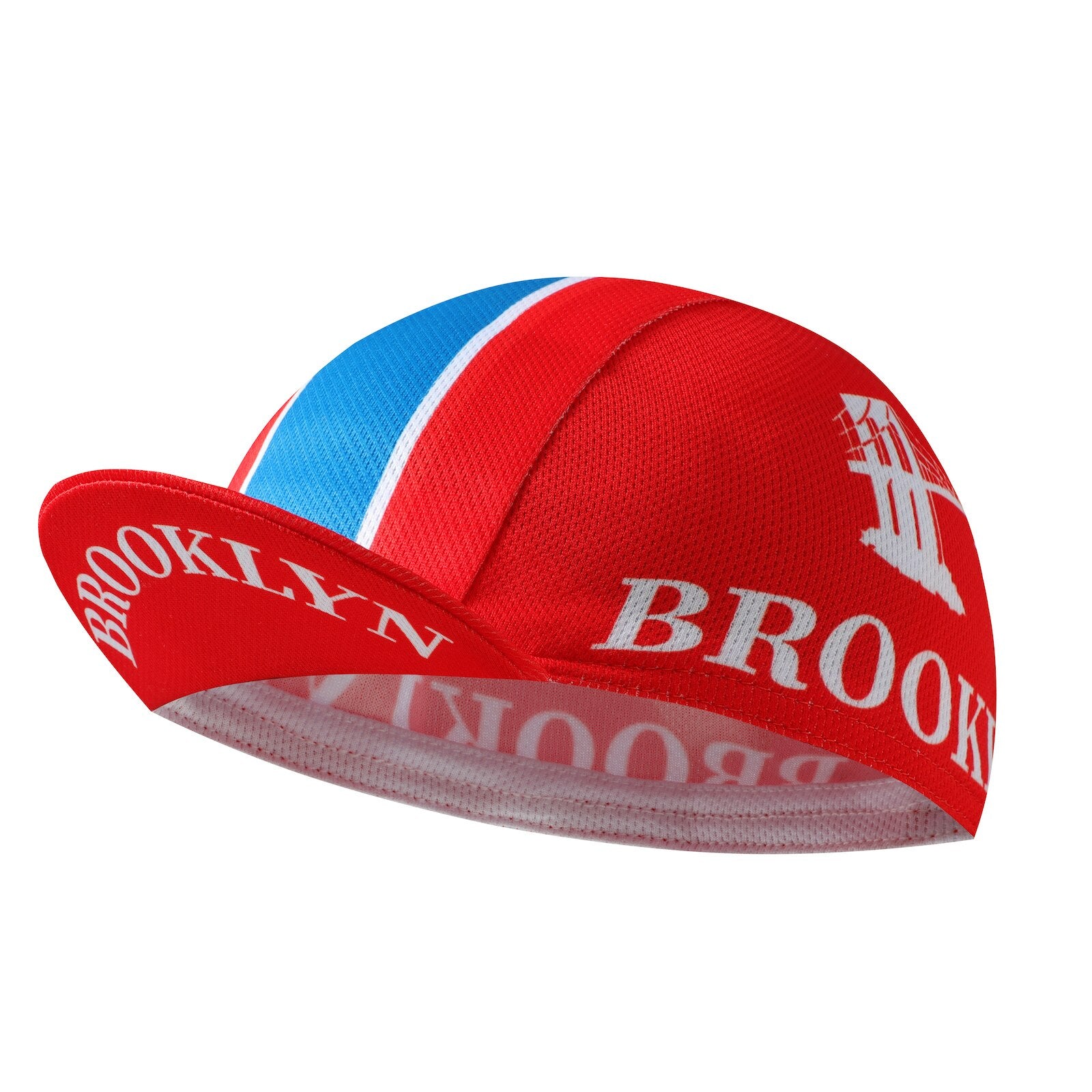 Brooklyn Cycling Cap - Retro cykelhat-underhjelm - Cykelhjelmforing åndbar og svedoptagelse