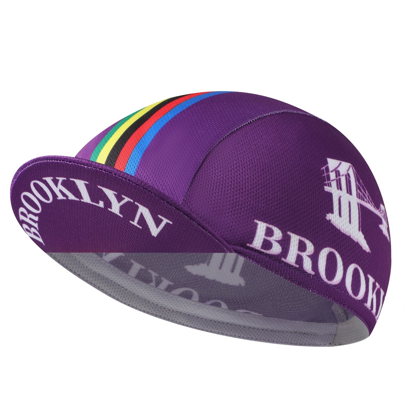 Brooklyn Cycling Cap - Retro cykelhat-underhjelm - Cykelhjelmforing åndbar og svedoptagelse