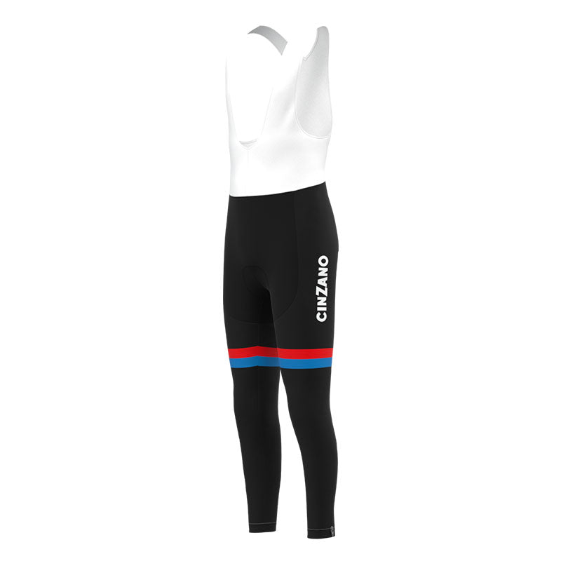 G.S. Cinzano Retro Cycling Jersey Long Set (With Fleece Option)