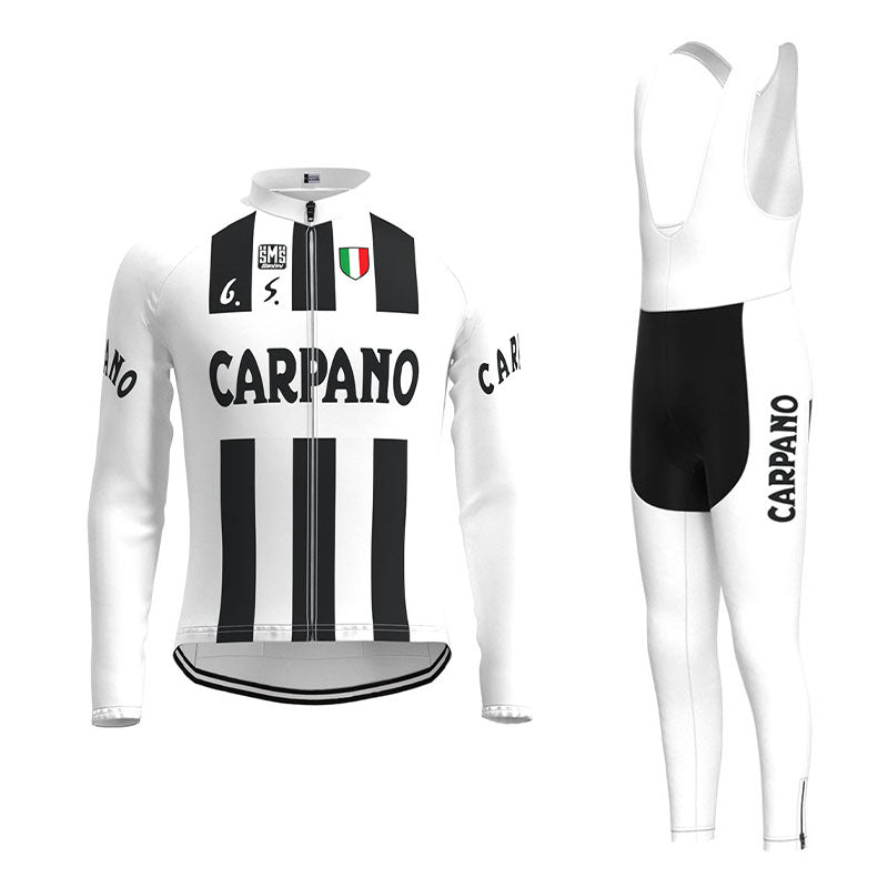 G. S. Carpano Retro Cycling Jersey Long Set (With Fleece Option)