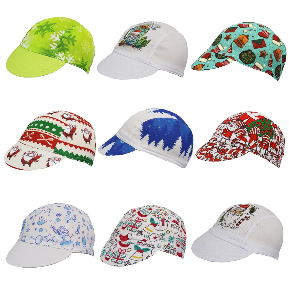 Christmas Cycling Cap Bicycle Hats