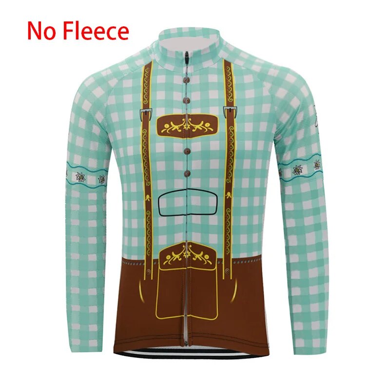 Retro Cycling Jersey Long sleeved suit